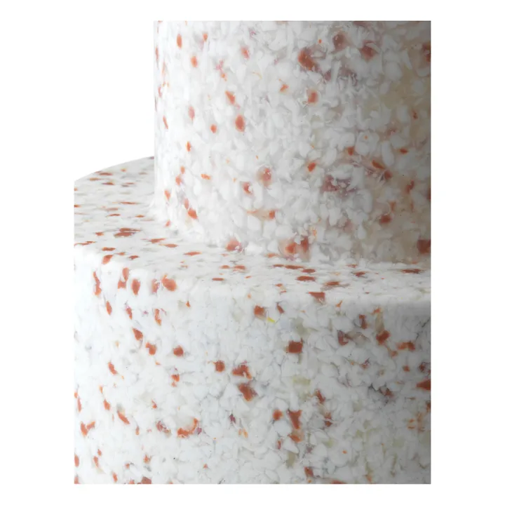 Normann Copenhagen Tabouret Bit en plastique recyclé | Blanc