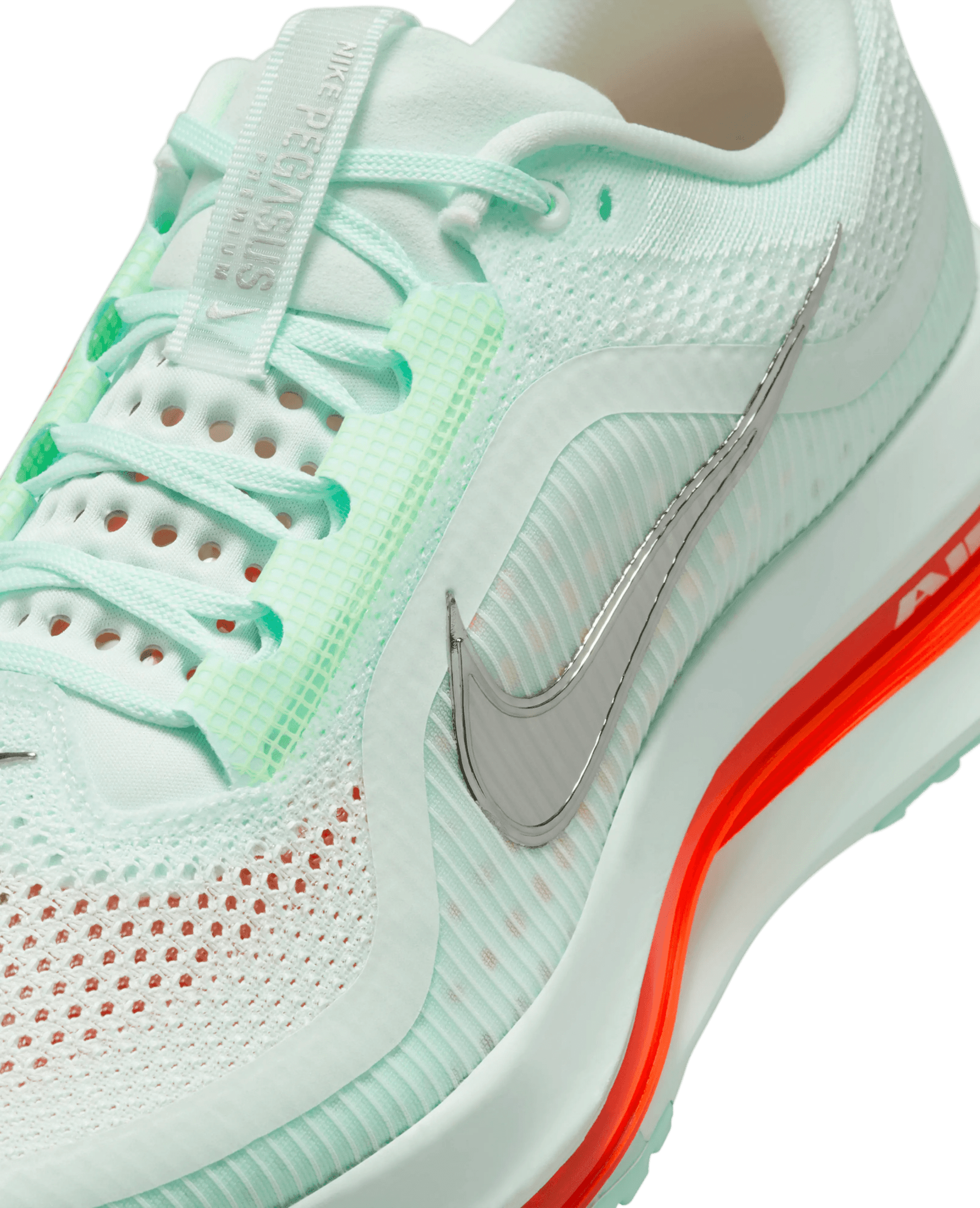 Nike Pegasus Premium (Barly Greem/Bright Crimson-Mint Foam)