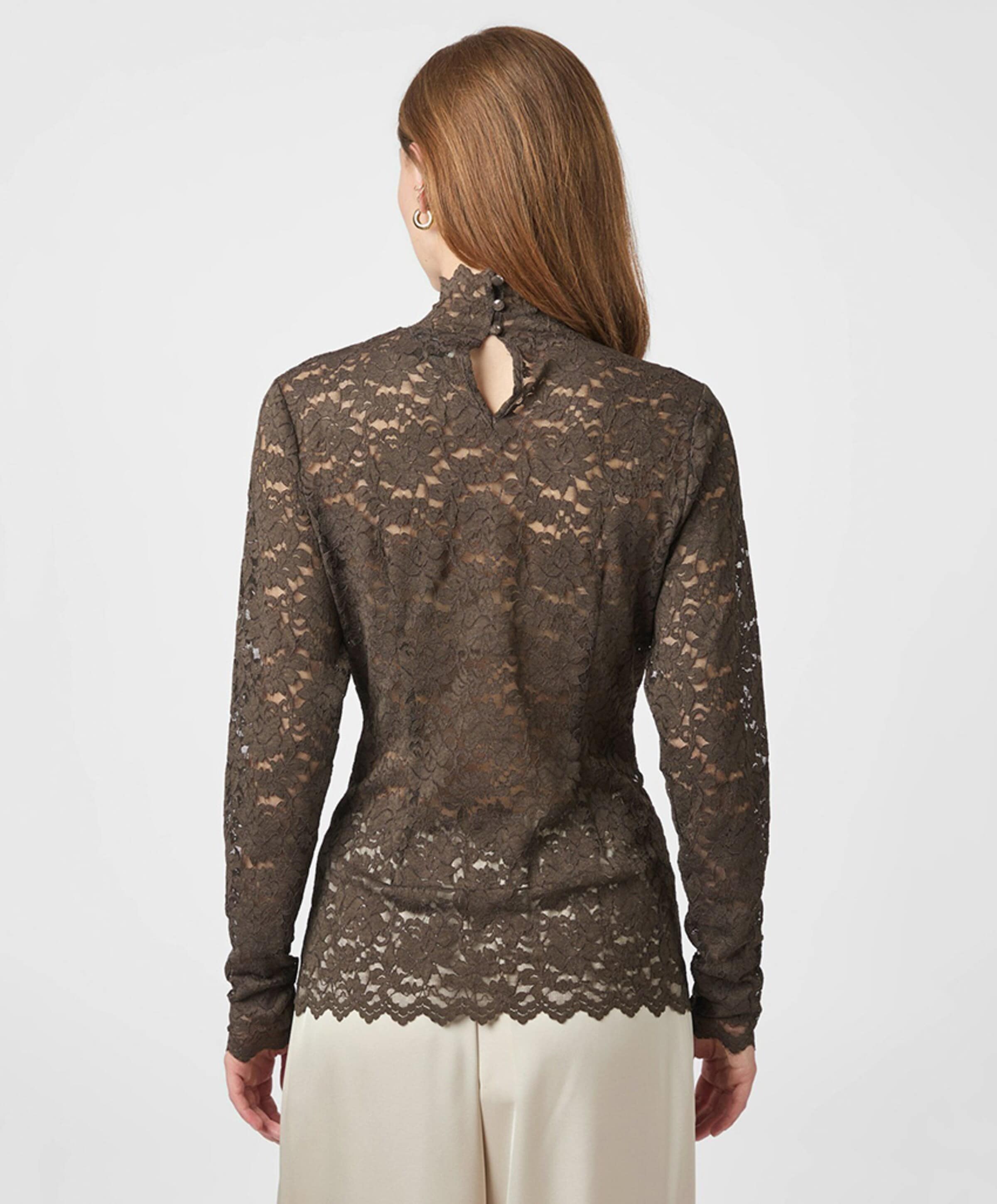 Neo Noir Dames top bruin