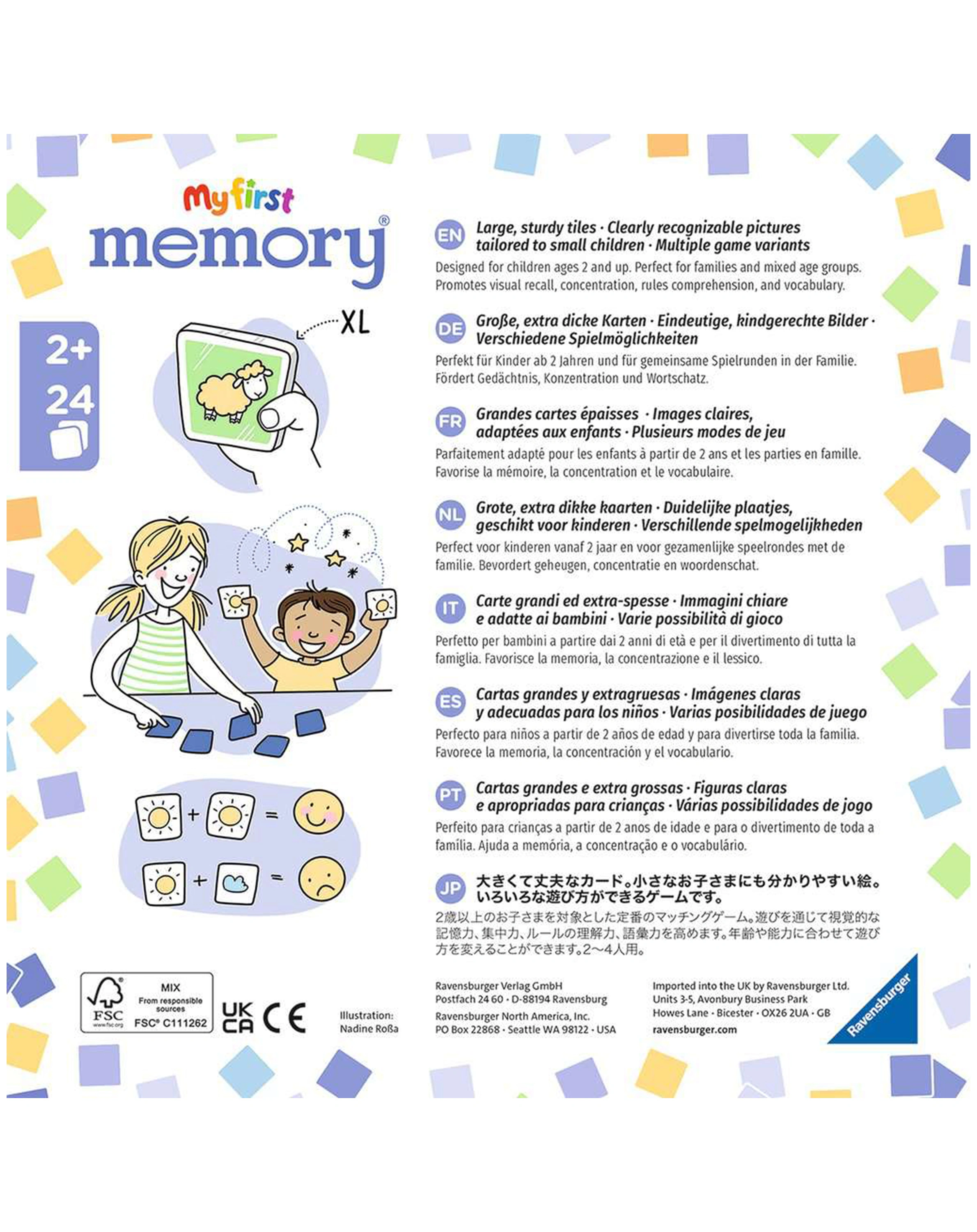 Memospiel MY FIRST MEMORY® MEINE LIEBLINGSSACHEN
