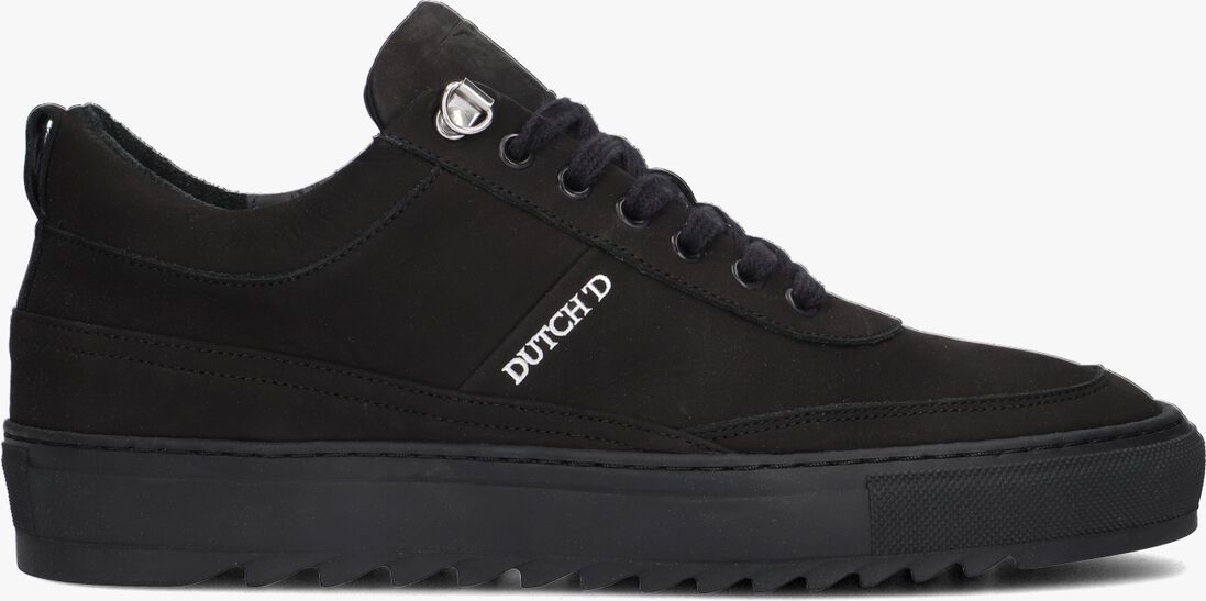 DUTCH\\'D zwarte dutch'd lage sneakers myth heren