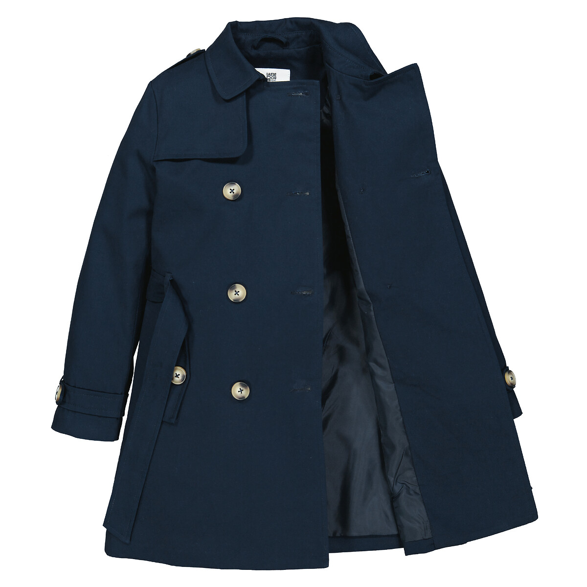 COLEÇÕES LA REDOUTE<br>Trench coat com cinto