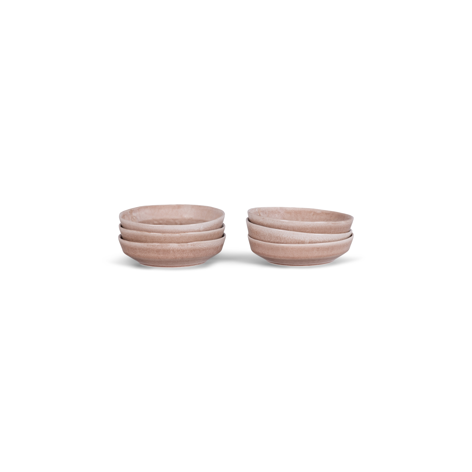Kom Celia smoke rose Ø12 cm - set van 6