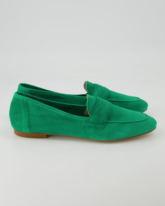 Terry Abete Slipper in Grün