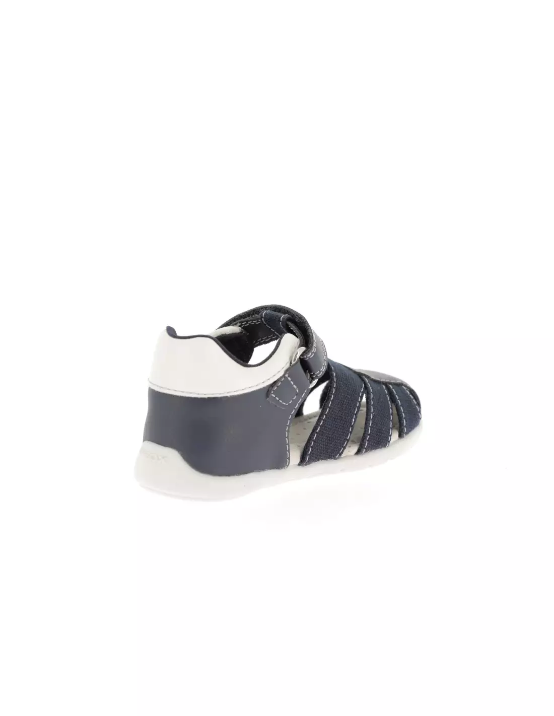 GEOX ELTHAN - Chaussures & Accessoires GarÃ§on BLEUMARINE/BLANC