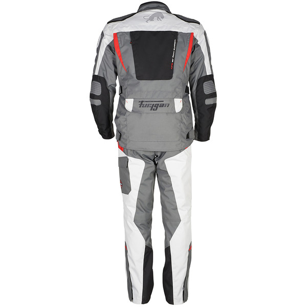 Furygan - Pantalon Apalaches Noir / Gris / Rouge