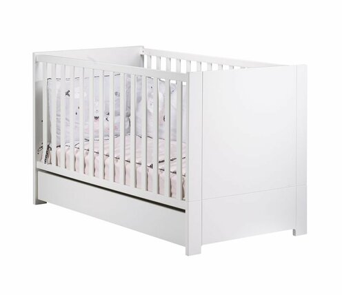 Lit évolutif 140x70 LOFT Blanc - SAUTHON