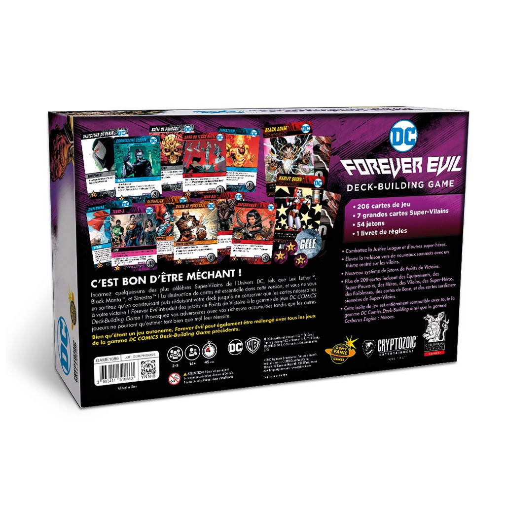 DC Comics Jeu de Deck-Building : Forever Evil
