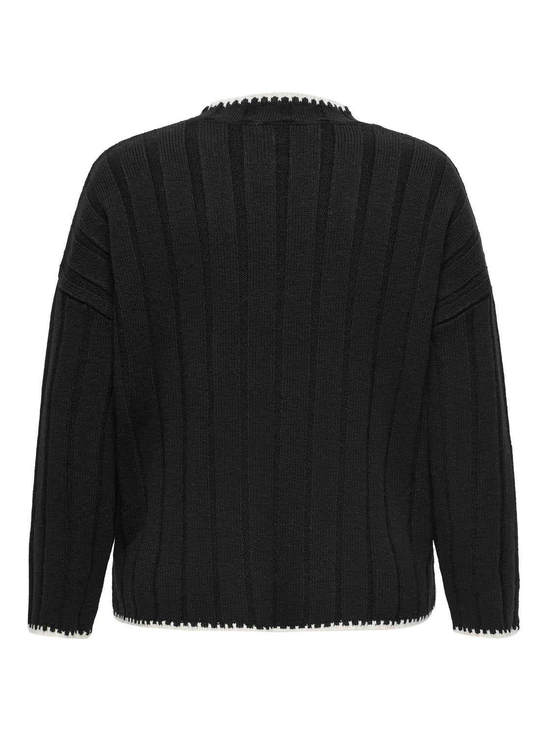 CARCHICK Strickpullover Black