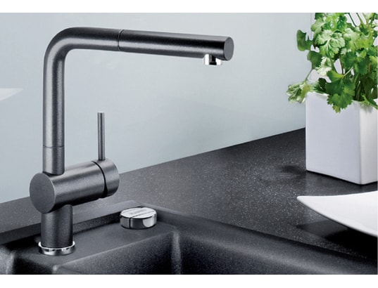 BLANCO - Mitigeur avec douchette Linus-S, 516688, douchette extractible