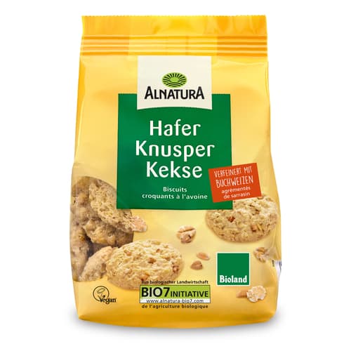 Alnatura Bio Hafer Knusper Kekse