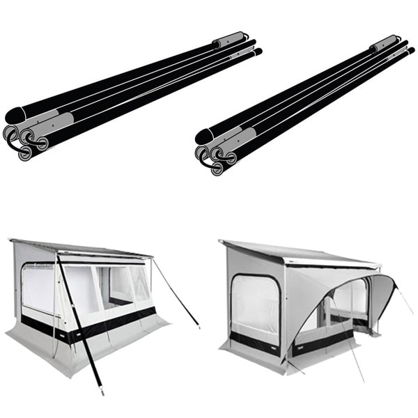 Arceaux de tension latéraux pour auvent Quickfit et Easylink THULE
