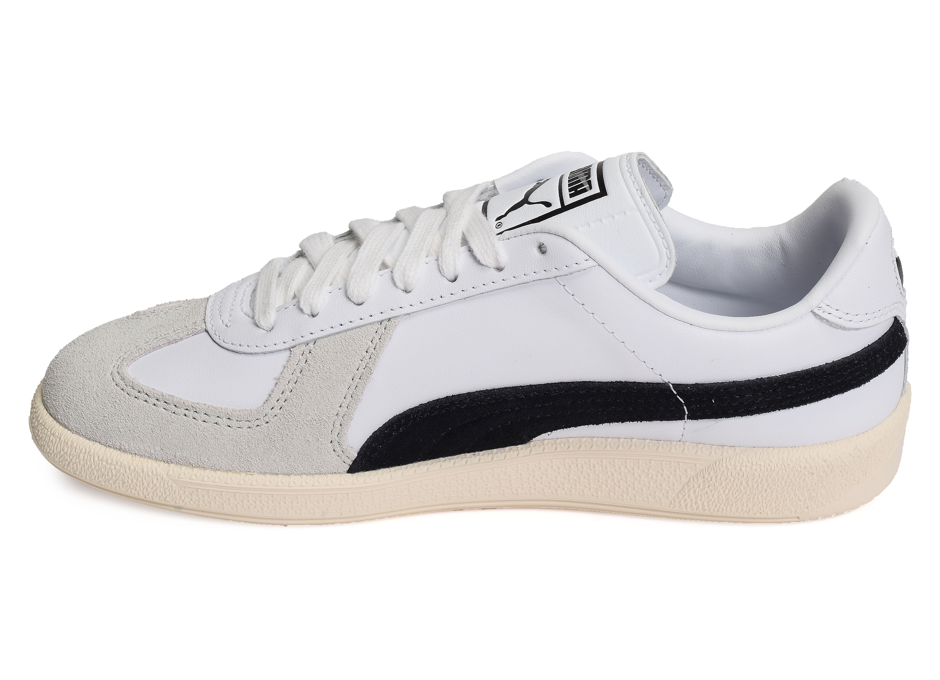 Army trainer blanc noir