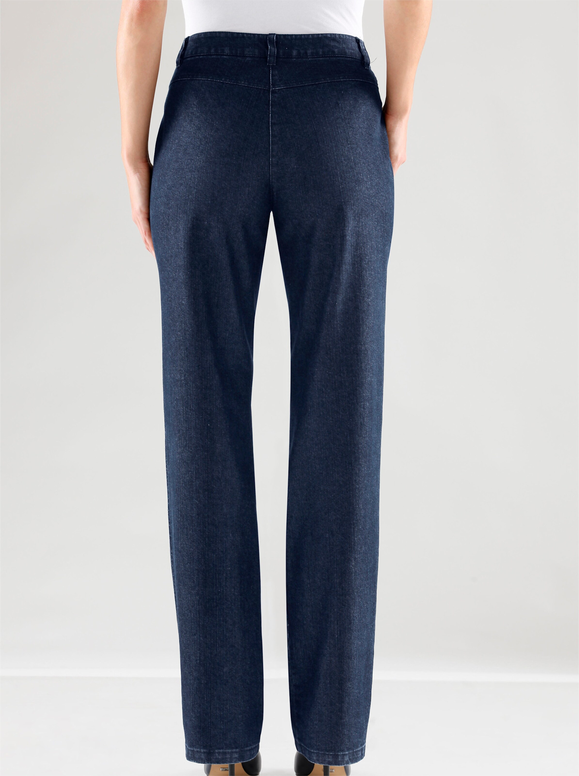 Cosma Gerade Jeans in blue-stone-washed