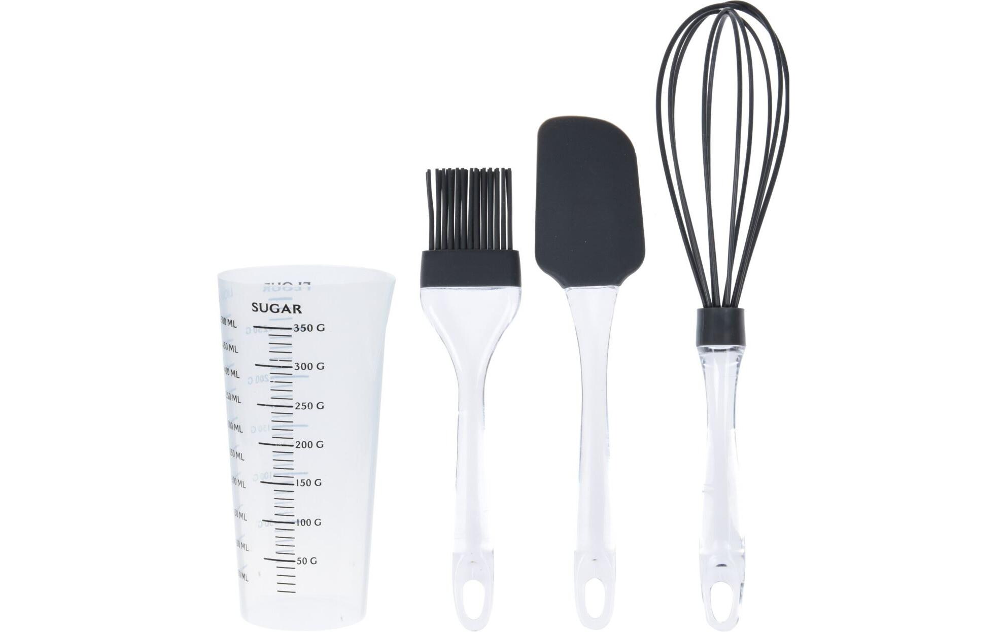 Backutensilien-Set 4-teiligPraktisches Set für Ihre Küche