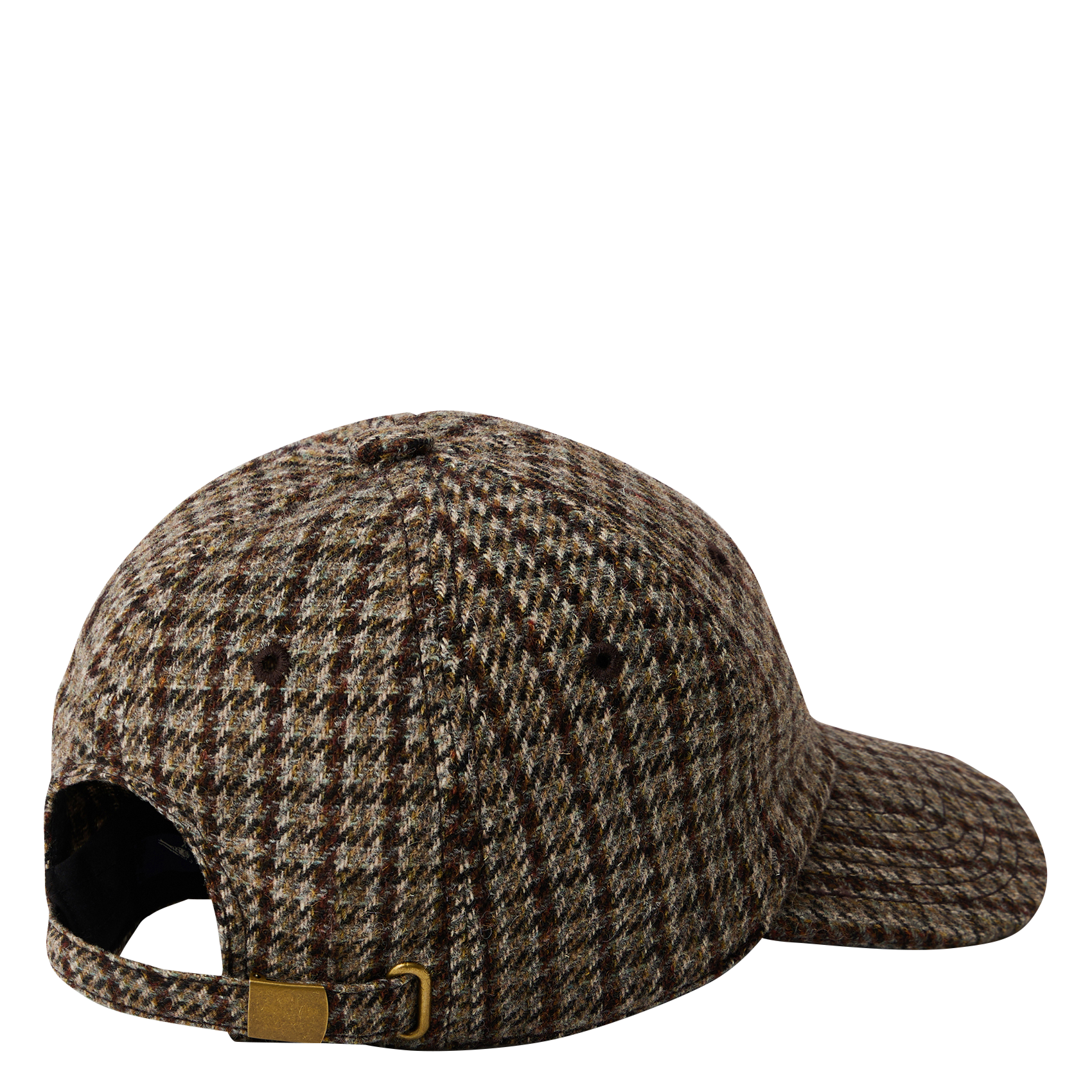 SERENA - Casquette en tweed à carreaux | Gris