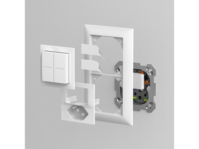 Feller Smart Light Control  für Philips Hue EDIZIOdue AP sc Smartes Licht. Smarter Taster.