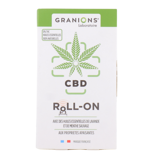Granions roll on apaisant CBD et huiles essentielles