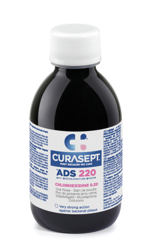Curasept ADS 220 Mondspoeling 0.20% CHX 200ml