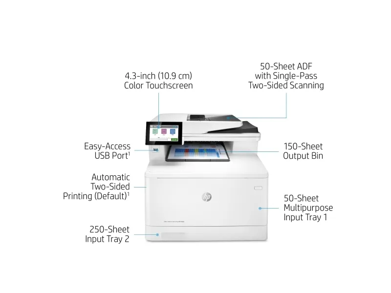 HP Color LaserJet Ent MFP M480f Printer