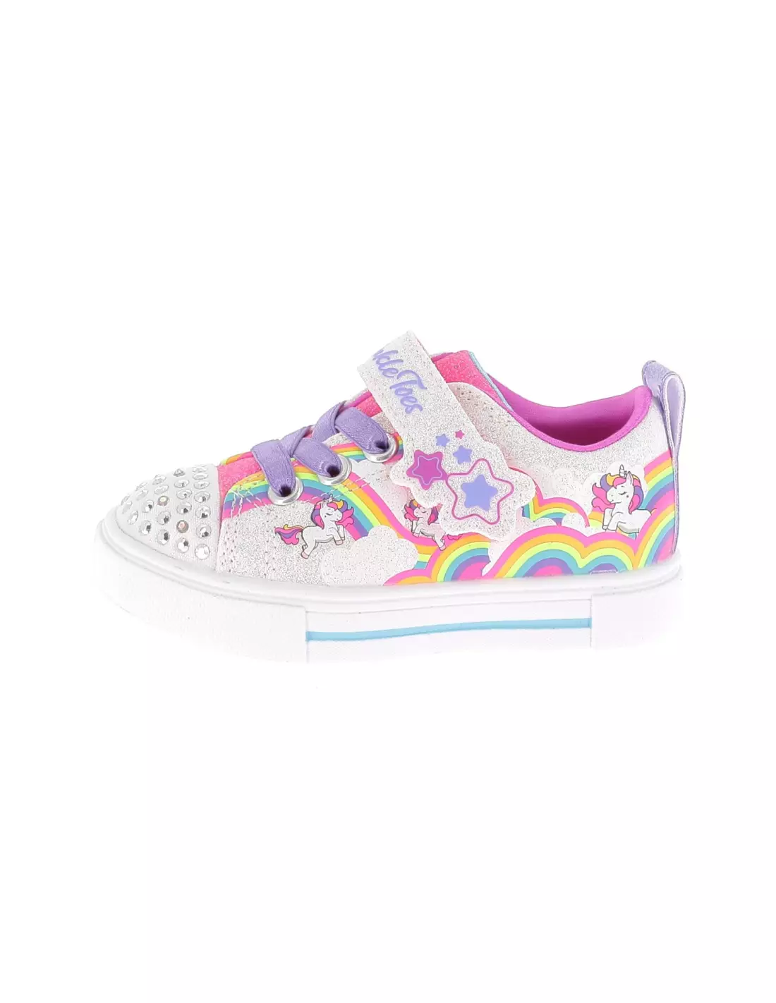 SKECHERS TWINKLE SPARKS JUMPIN - Baskets Whitemulti