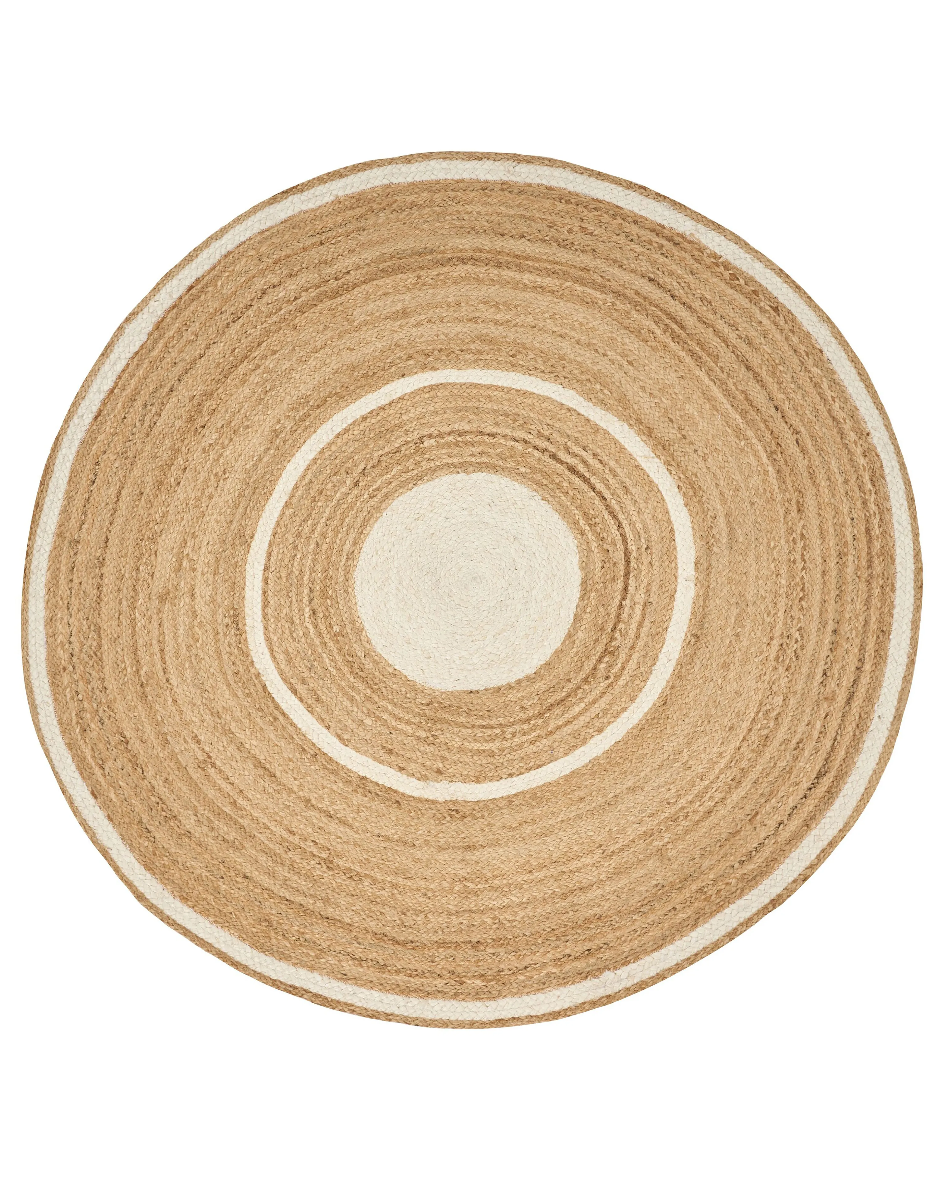 Vloerkleed HALFELI Beige ø 140 cm Jute