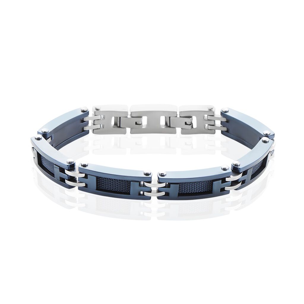 Bracelet Jourdan Zephir Acier Bleu