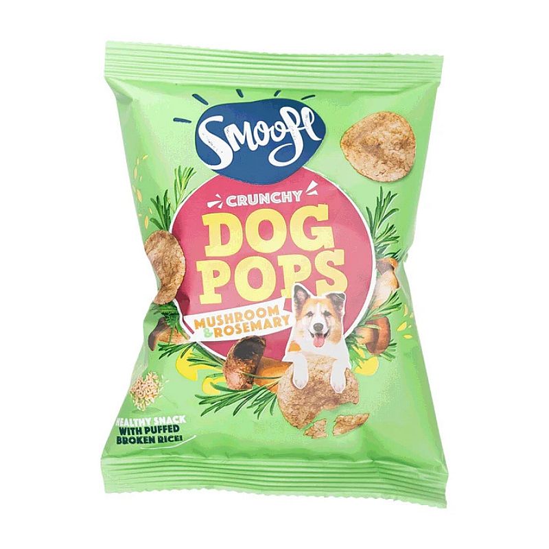 Smoofl Dog Pops! Snacks 24 gram | Paddenstoel & rozemarijn | 15330.2