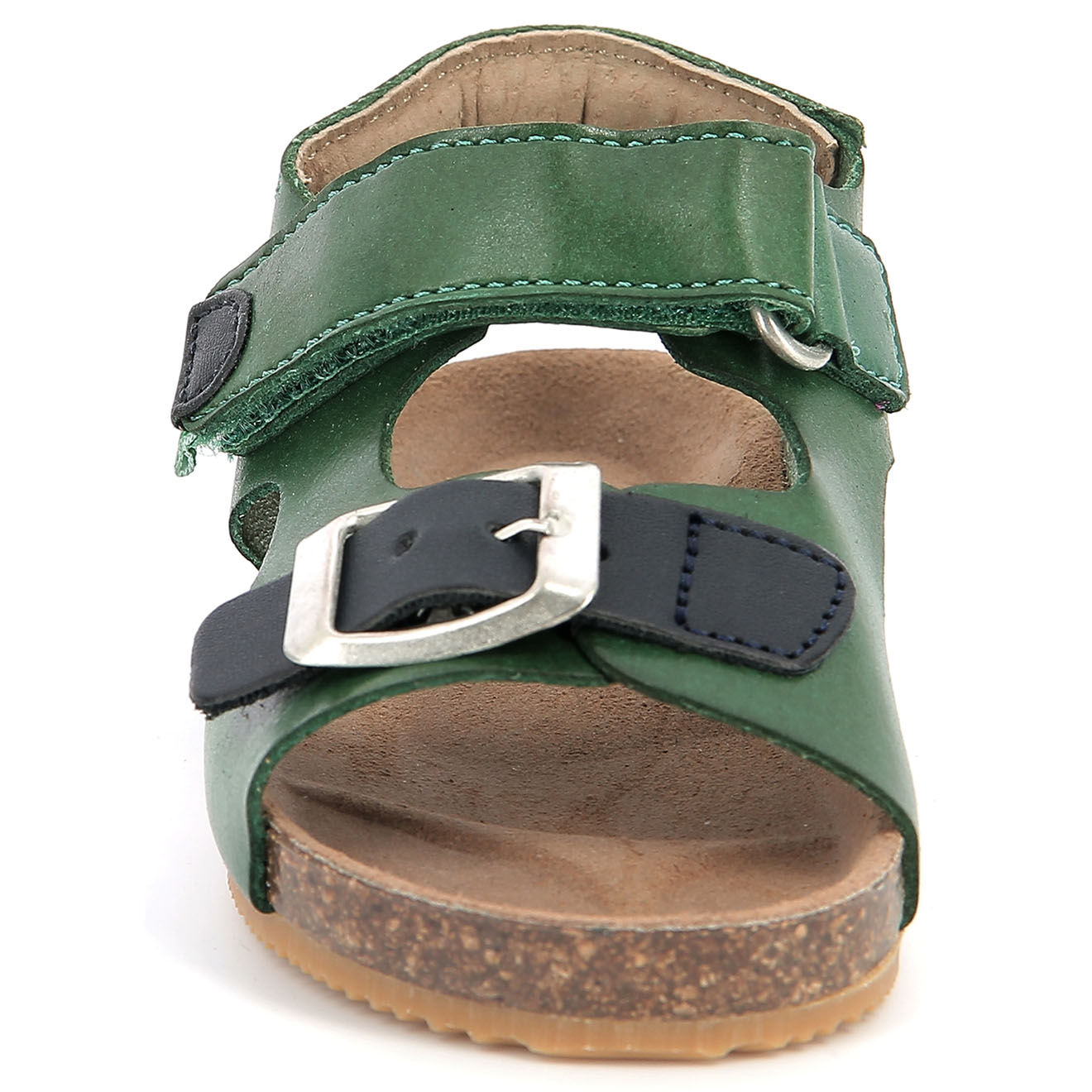 Kickers Sandales Fuxio vert/marine