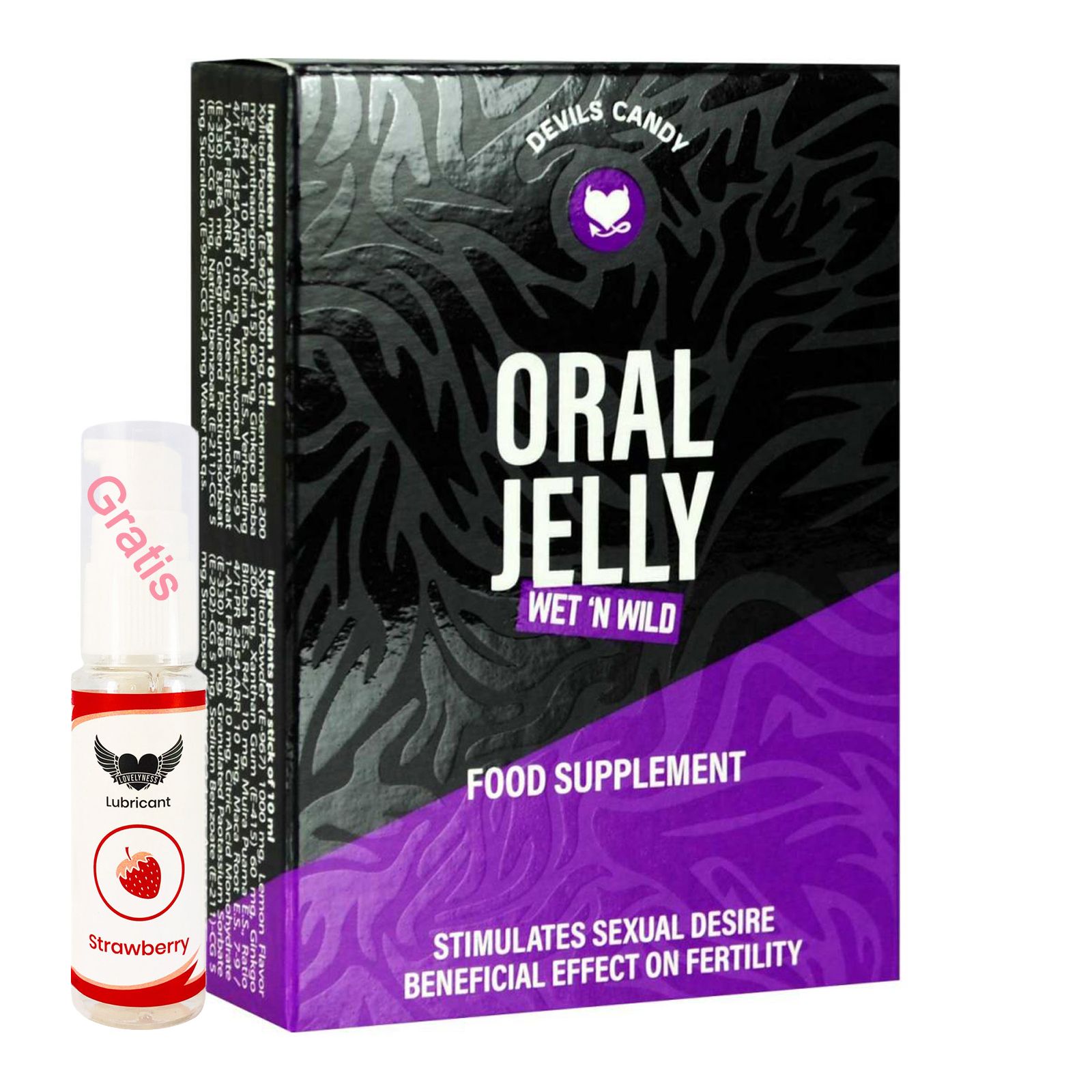 Morningstar – Oral Jelly Aphrodisiakum für Mann und Frau 5 Stk