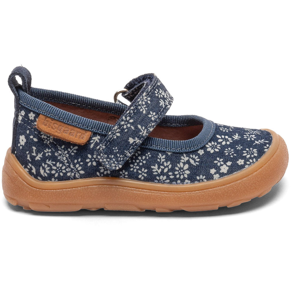 Køb Bisgaard Wild Flower Blue Barefoot Ballet Hjemmesko