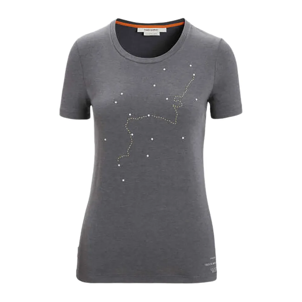 Icebreaker CENTRAL CLASSIC TMB - Tee-shirt Femme monsoon
