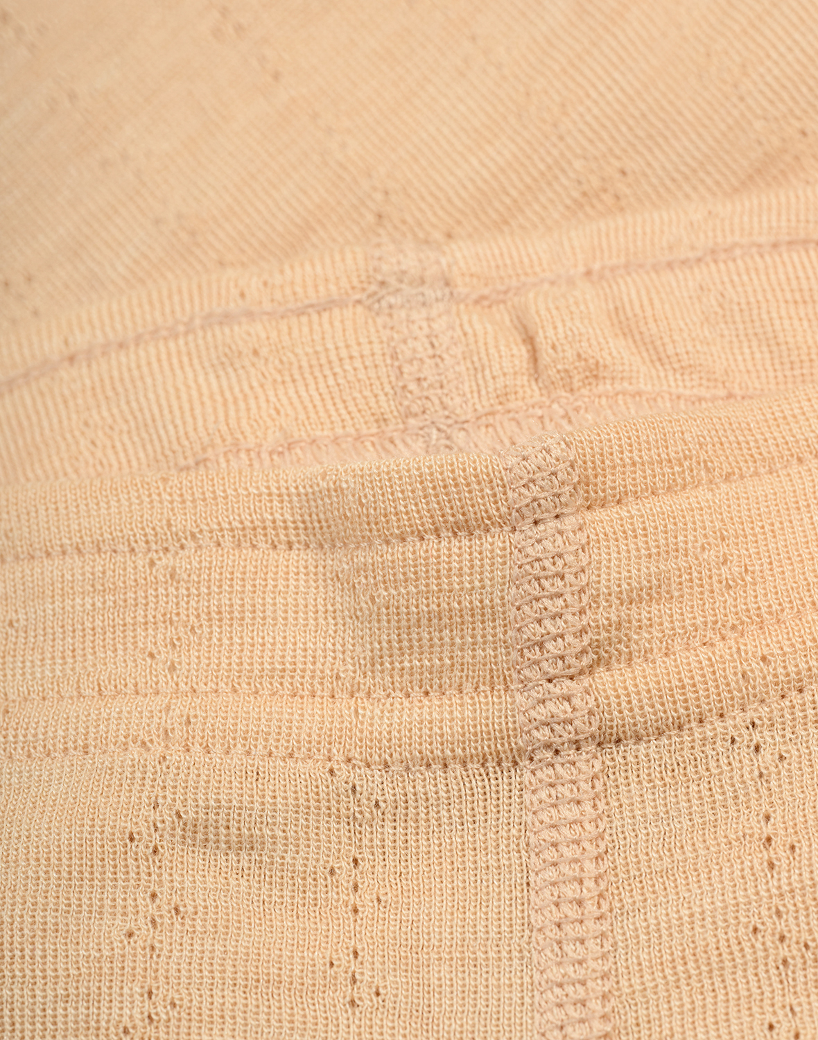 Pointelle legging van merinowol/zijde voor baby's