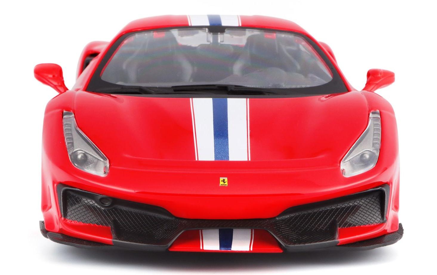 Ferrari R&P 488 Pista Rot 1:24Sammlermodell im Massstab 1:24
