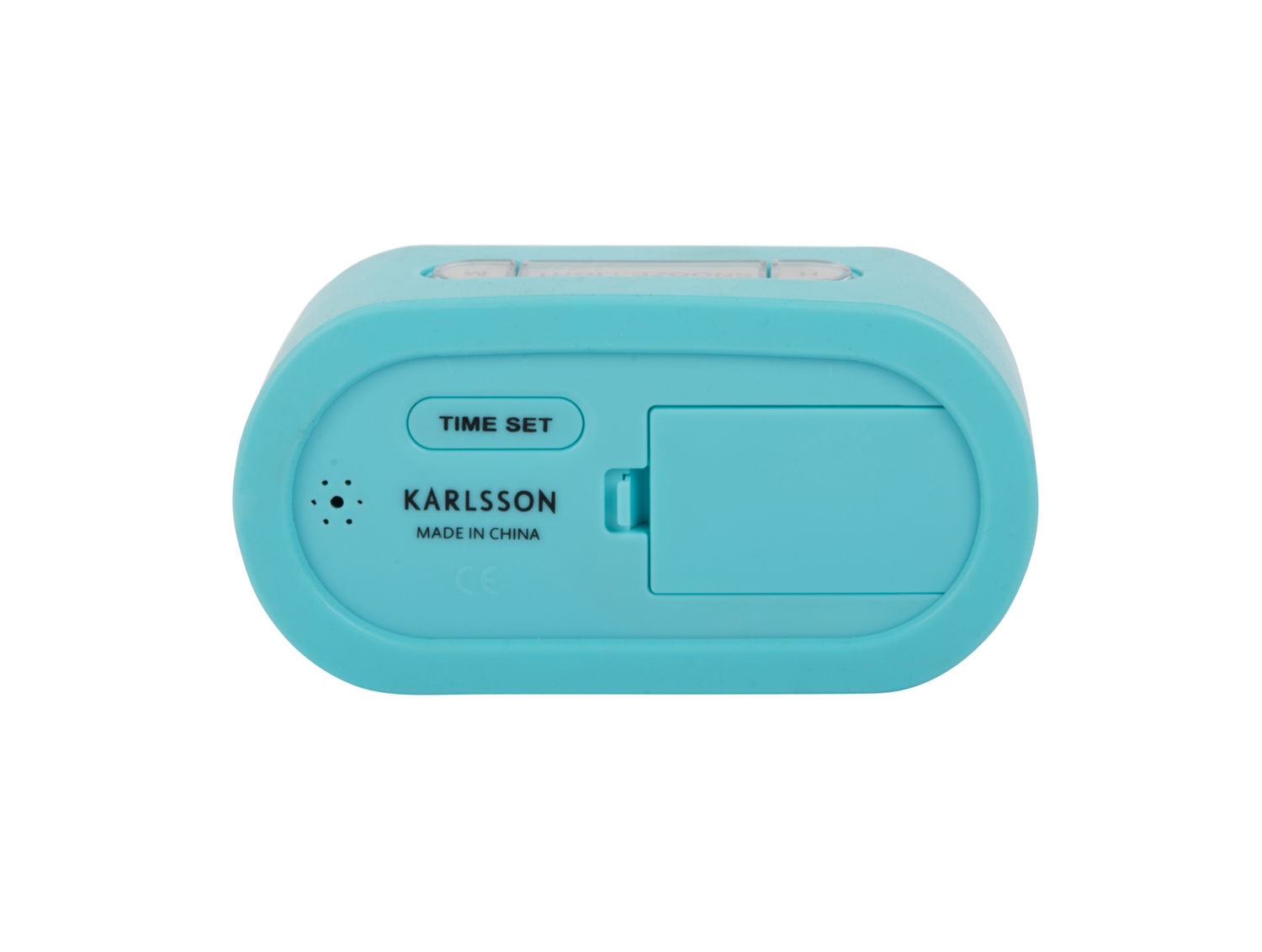 Wekker Gummy - Turquoise blauw
