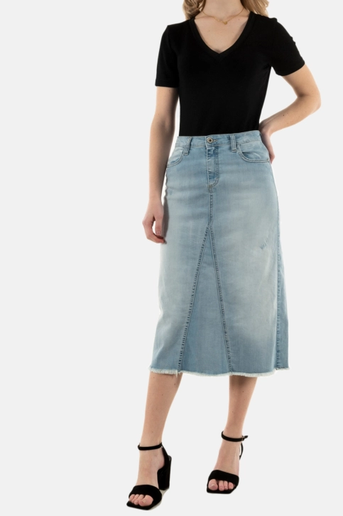 Jupe please g0id 1670 blu denim