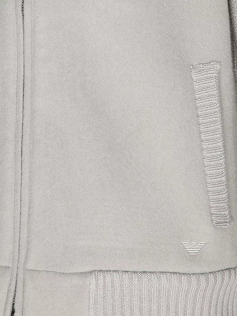 EMPORIO ARMANI Strickjacke hellgrau
