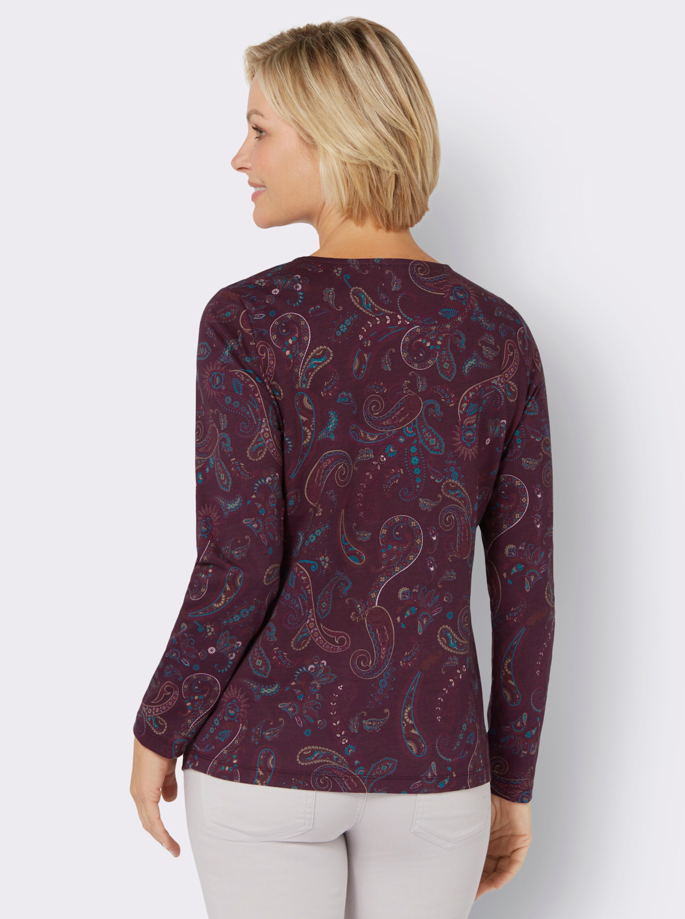 Rundhals-Shirt