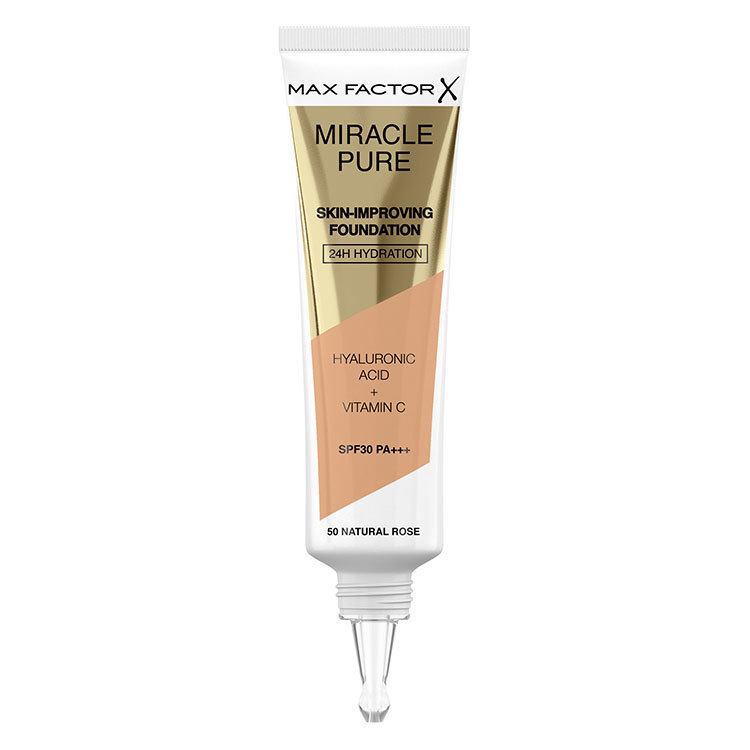 Max Factor Miracle Pure Skin-Improving Foundation 50 Natural Rose 30ml