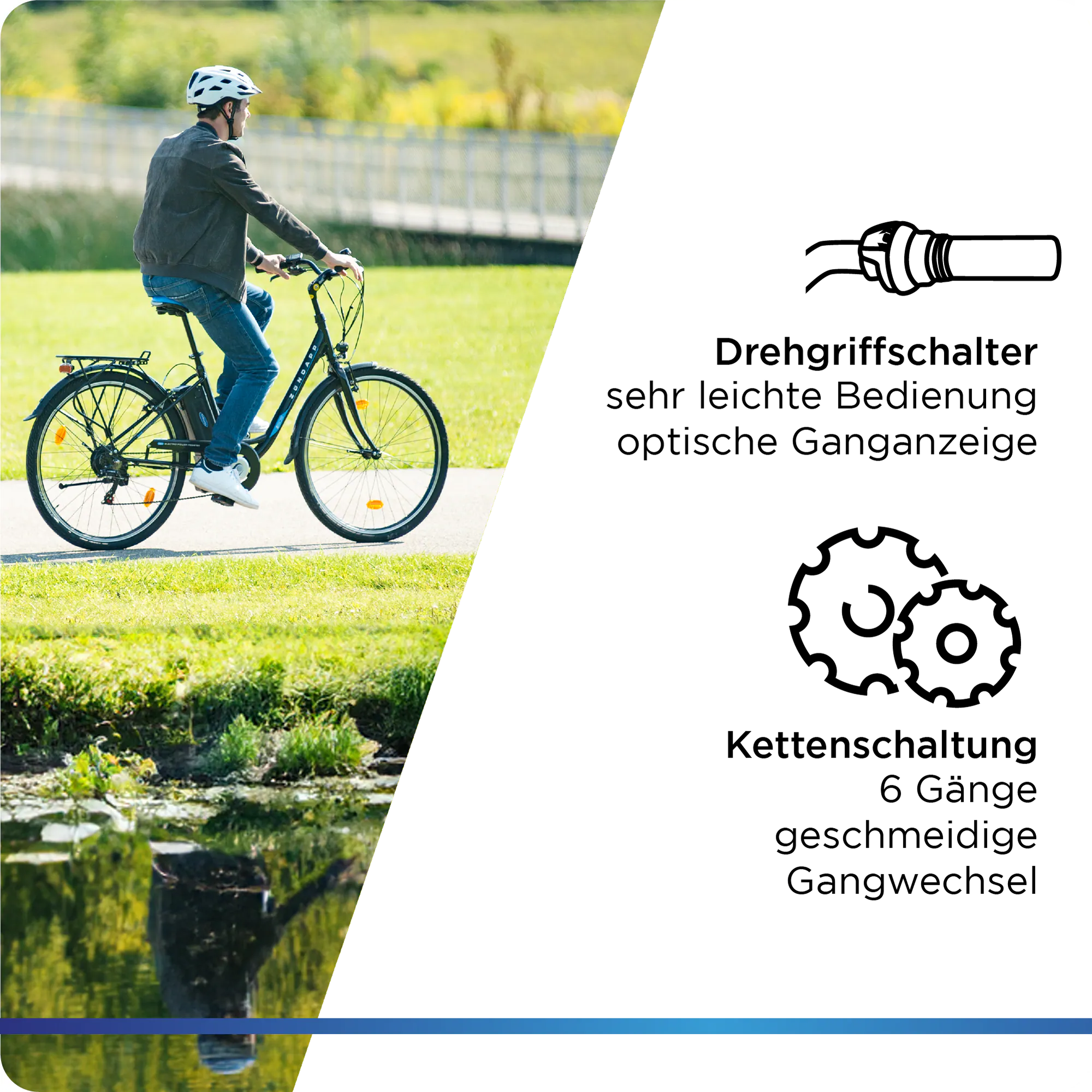 Zündapp Z500 26 Zoll E-Bike 150 - 185 cm Citybike Tiefeinsteiger
