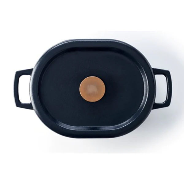 Cocotte ovale 31cm en fonte émaillée Beka Nori Beka
