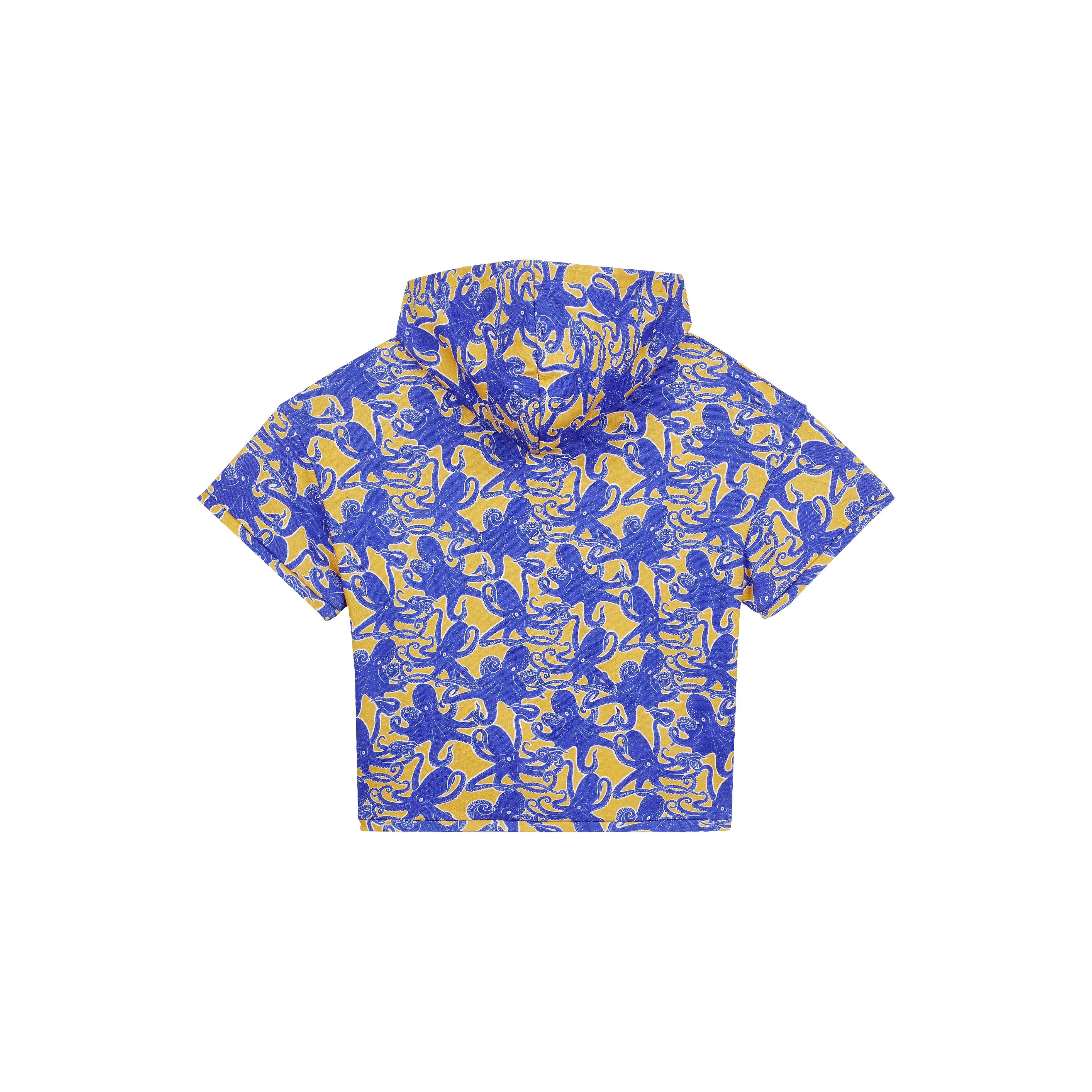 T-shirt en coton organique garçon Octopus all over