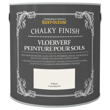 Rust-Oleum vloerverf krijtwit 2,5 liter