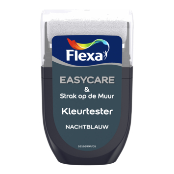 Flexa Strak op de muur Kleurtester Nachtblauw mat 30ml