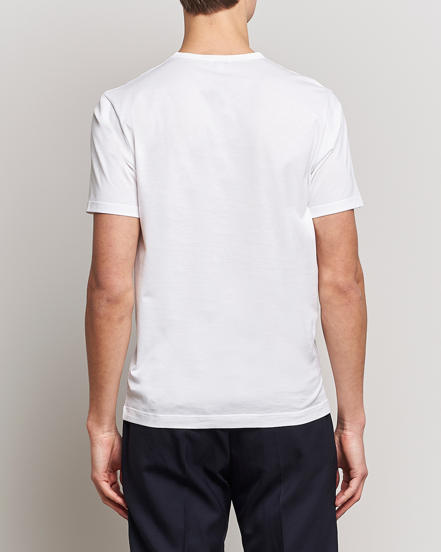 Sunspel Crew Neck Q82 Cotton T-Shirt White