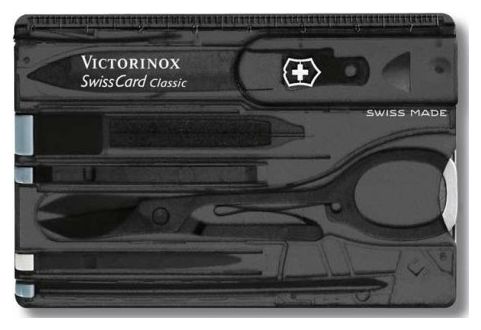 SwissCard Classic Victorinox noire