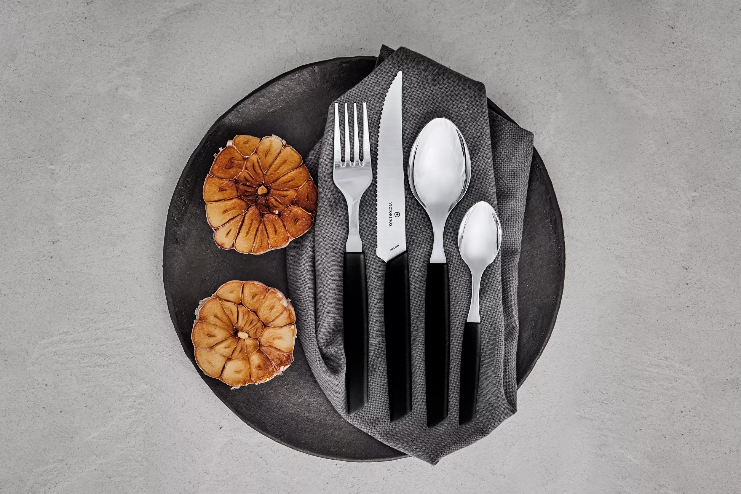 Swiss Modern Steakmesser-schwarz
