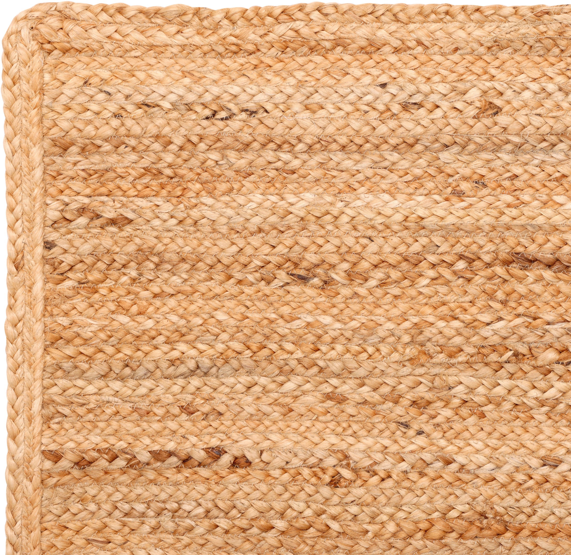 Myflair Möbel & Accessoires Läufer »Lola« rechteckig 10 mm Höhe Juteteppich, Wendeteppich, handgeflochten, 100% Naturfaser, Boho-Style