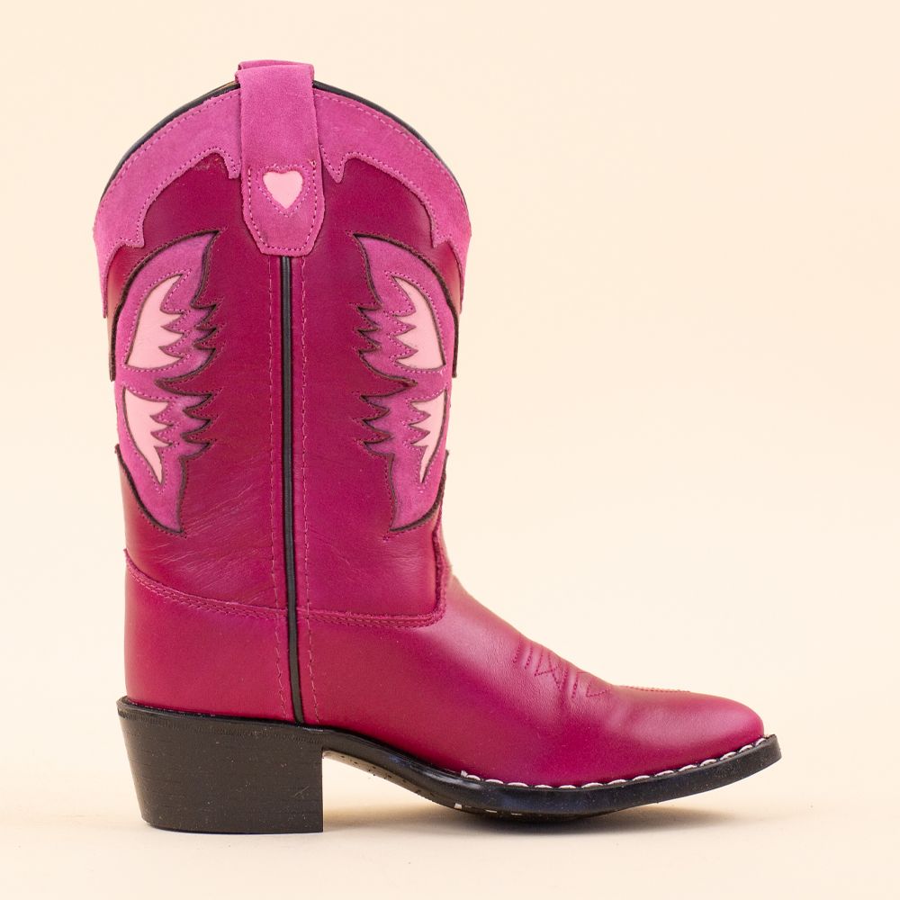 Moonrise cowboylaarsjes Cherise roze