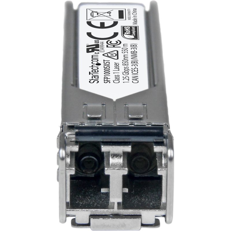StarTech.com Transcepteur fibre optique multimode Gigabit 850 nm - Module SFP - LC - 550 m
